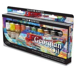 New daler rowney georgian oil paint Set